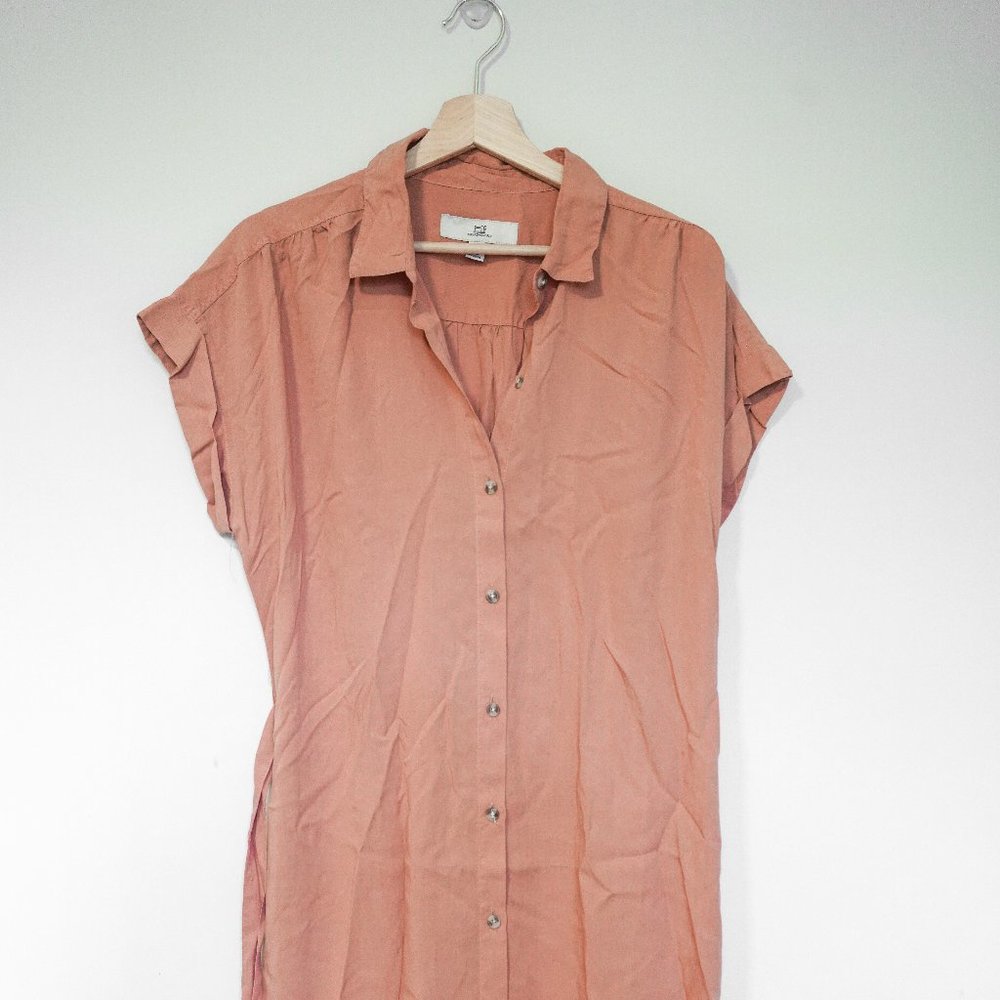 Thread + Supply Terra Cotta Shirt Dress